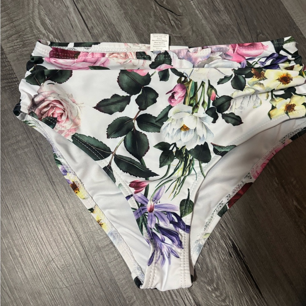 Floral Ruffle Bikini Set Kids/Tween - Picture 2 of 5
